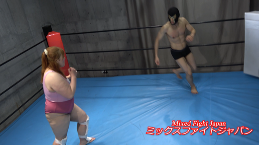 最強女子にプロレスして負ける6