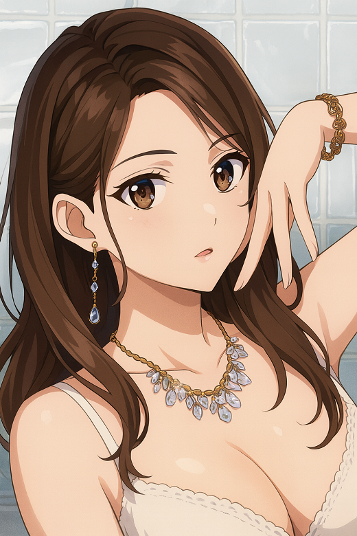 セクシー女優の渚みつきイラスト